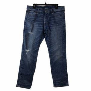 Abercrombie & Fitch Mens Skinny Blue Jeans 33x27